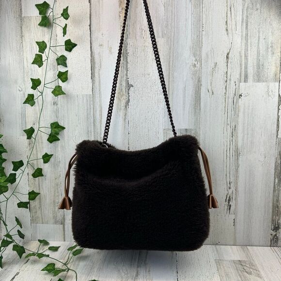 Maria La Rosa Alice Sheepskin Shoulder Bag - Picture 1 of 12